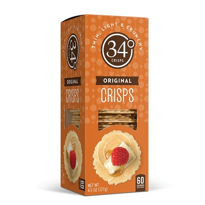 34 degrees original crisps, available at our Provincetown liquor store, Perry's.