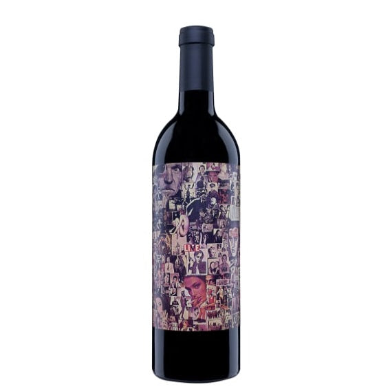 A bottle of Orin Swift Abstract, available at our Provincetown wine store, Perry's.