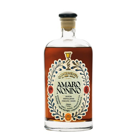 A bottle of Amaro Nonino, available at our Provincetown liquor store, Perry's.