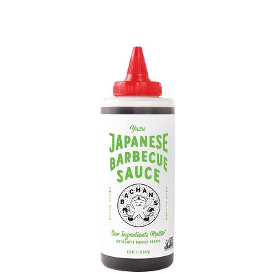 A bottle of Bachan’s BBQ Sauce, available at our Provincetown liquor store, Perry's.