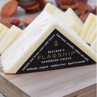Beecher’s Flagship Cheese, available at our Provincetown liquor store, Perry's.