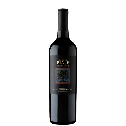 A bottle of Robert Biale Zinfandel, available at our Provincetown wine store, Perry's.