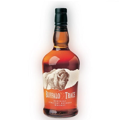 A bottle of Buffalo Trace Bourbon, available at our Provincetown Liquor store, Perry's.
