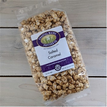 Salted Caramel Popcorn, available at our Provincetown liquor store, Perry's.