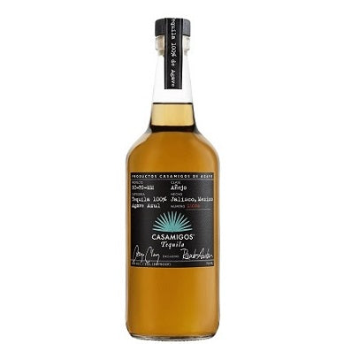 A bottle of Casamigos Anejo Tequila, available at our Provincetown liquor store, Perry's.