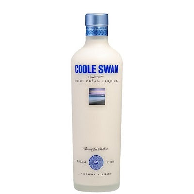 A bottle of Coole Swan Irish cream, available at our Provincetown liquor store, Perry's.
