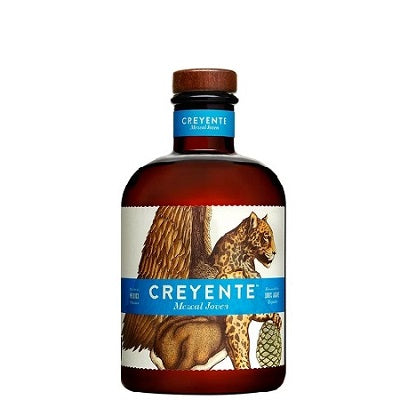 A bottle of Creyente Mezcal, available from our Provincetown liquor store, Perry's.