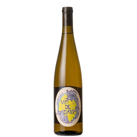 A bottle of Day Vin de Days white blend, available at our wine store, Perry's.