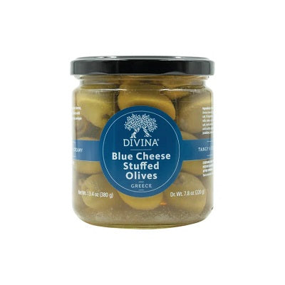 Blue cheese olives, available at our Provincetown liquor store, Perry's.