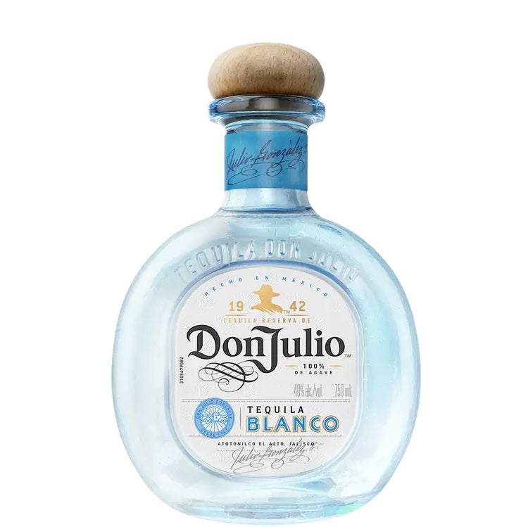 A bottle of Don Julio Blanco, available at our Provincetown liquor store, Perry's.