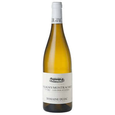 A bottle of Domaine Dujac Puligny Montrachet, available at our Provincetown wine store, Perry's