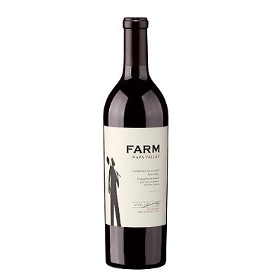 A bottle of Farm Cabernet Sauvignon, available at our Provincetown wine store, Perry's