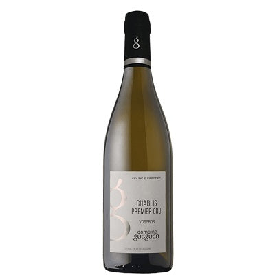 A bottle of Domaine Gueguen Chablis, available at our Provincetown wine store, Perry's