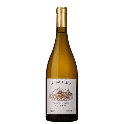 A bottle of Domaine Huet Vouvray, available at our Provincetown wine store, Perry's
