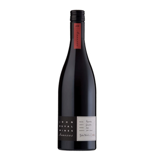 A bottle of John Duval Annexus Grenache, available at our Provincetown wine store, Perry's.