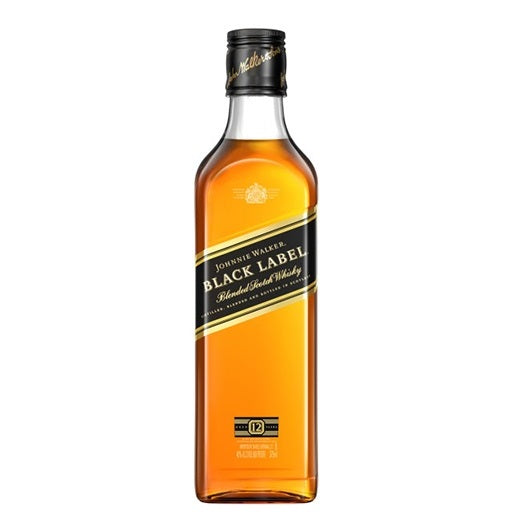 A bottle of Johnnie Walker Black Label, available at our Provincetown liquor store, Perry's.