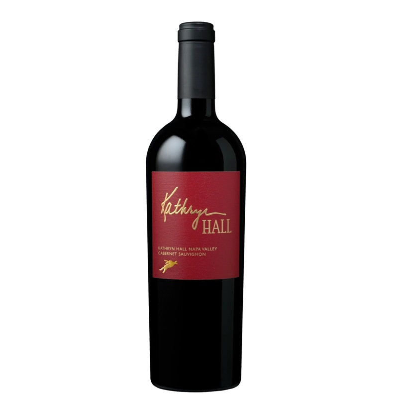 A bottle of Kathryn Hall red wine, available at our Provincetown wine store, Perry's.