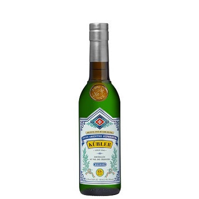 A bottle of Kubler Absinthe, available at our Provincetown liquor store, Perry's.