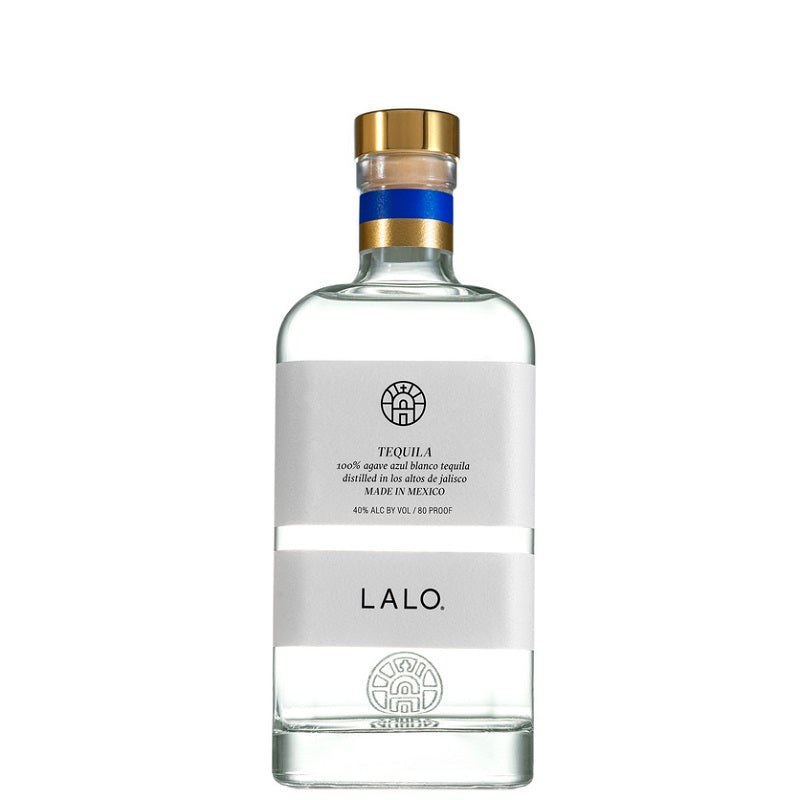 A bottle of Lalo Tequila, available at our Provincetown liquor store, Perry's.