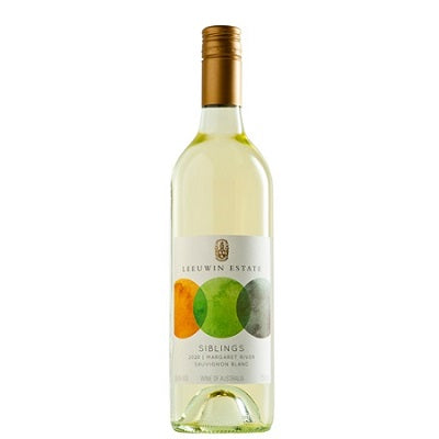A bottle of Leeuwin Estate Siblings Sauvignon Blanc, available from our Provincetown wine store, Perry's.