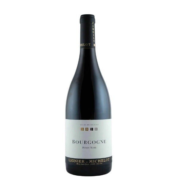 A bottle of Lignier Michelot Pinot Noir, available at our Provincetown wine store, Perry's