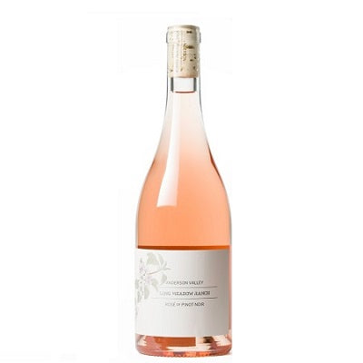 A bottle of Long Meadow Ranch Rose, available at our Provincetown wine store, Perry's.