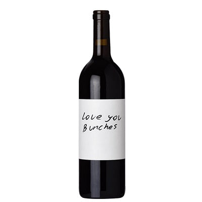 A bottle of Love you Bunches, available at our Provincetown wine store, Perry's.