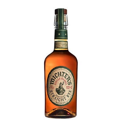 A bottle of Michter’s Rye, available at our Provincetown liquor store, Perry's.
