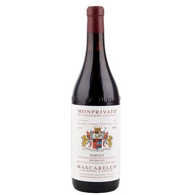 A bottle of Mascarello Barolo, available at our Provicnetown wine store, Perry's
