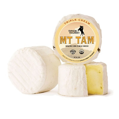 Mt. Tam cheese, available at our Provincetown liquor store, Perry's.
