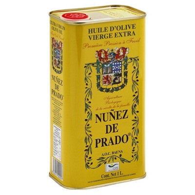A one liter can of Extra Virgin Olive Oil, available at our Provincetown liquor store, Perry's.