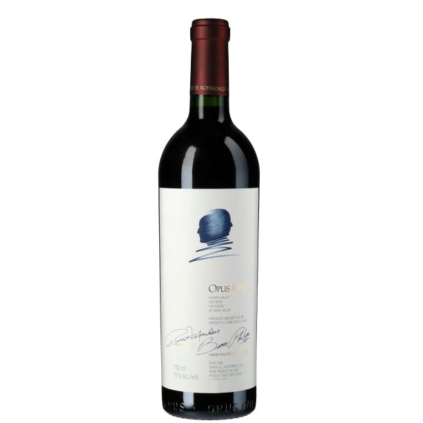 A bottle of Opus One, available at our Provincetown wine store, Perry's.