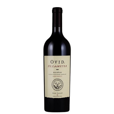 A bottle of Ovid Haxameter, available at our Provincetown wine store, Perry's.