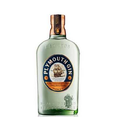 A bottle of Plymouth Gin, available at our Provincetown liquor store, Perry's.