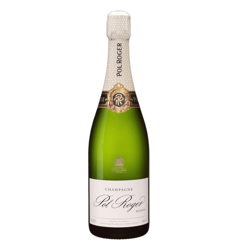 Bottle of Pol Roger Brut Reserve Champagne