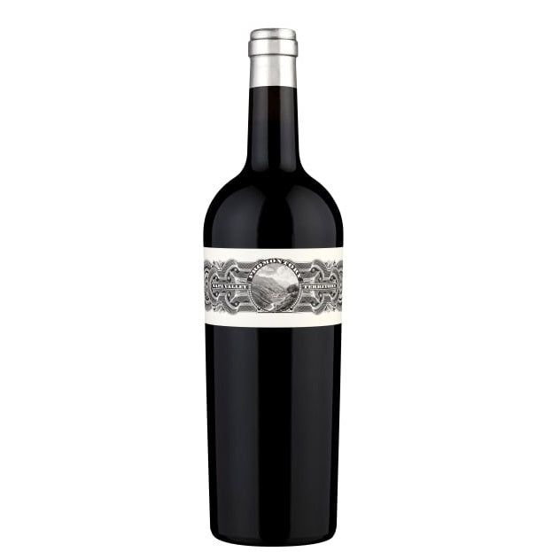 A bottle of Promontory Cabernet, available at our Provincetown wine store, Perry's.
