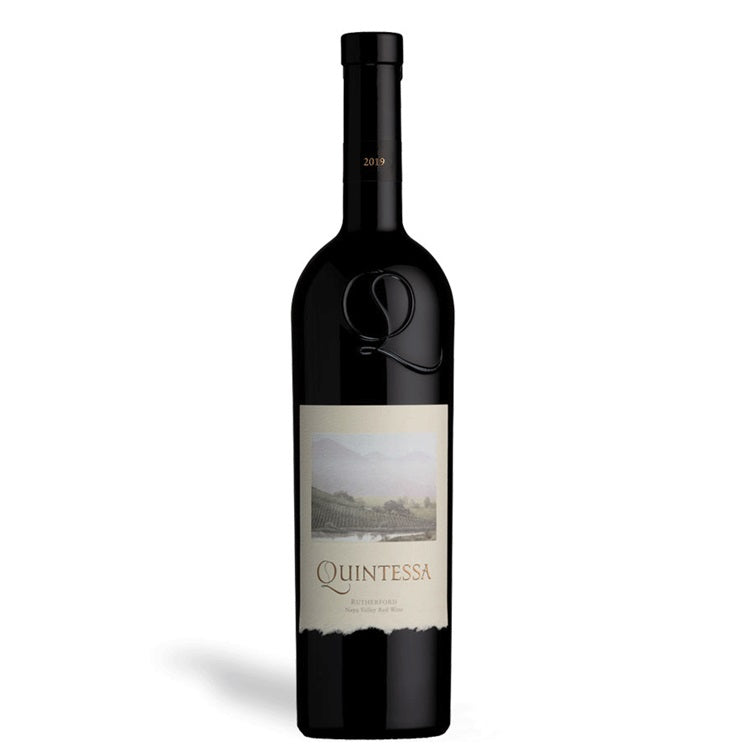 A bottle of Quintessa Cabernet Sauvignon, available at our Provincetown wine store, Perry's.