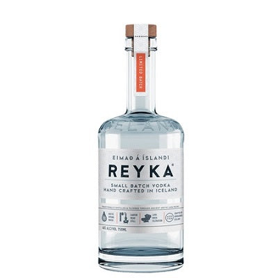 A bottle of Reyka Vodka, available at our Provincetown liquor store, Perry's.