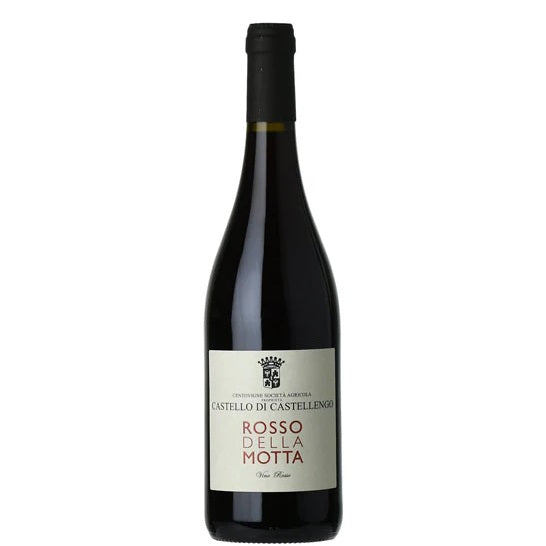 A bottle of Rosso della Motta, available at our Provincetown wine store, Perry's.