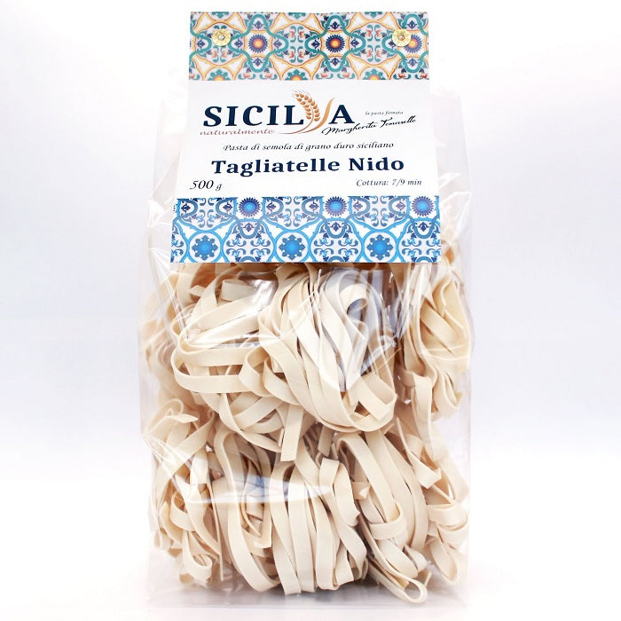 Sicilia Naturalmente - Tagliatelle Nido Pasta, Sicily, Italy