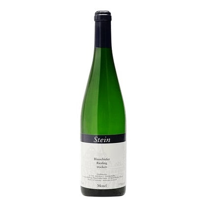 A bottle of Stein Riesling, available at our Provincetown wine store, Perry's.