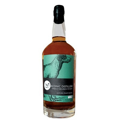 A bottle of Taconic Bourbon, available at our Provincetown liquor store, Perry's.