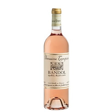 A bottle of Tempier Bandol Rose, available at our Provincetown wine store, Perry's