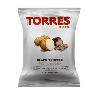 A pack Torres Black Truffle Chips, available at our Provincetown liquor store, Perry's.