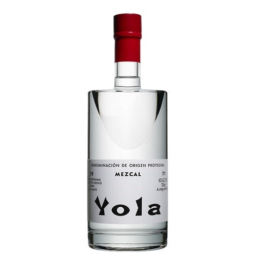 A bottle of Yola Mezcal, available at our Provincetown liquor store, Perry's.