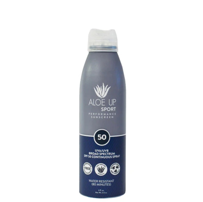 Aloe Up - Sport Performance SPF 50 Sunscreen Continuous Spray