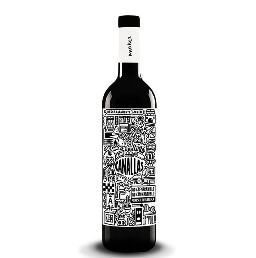 Bodegas Arraez - Canallas Tinto available at Perry's in PTown, MA. 