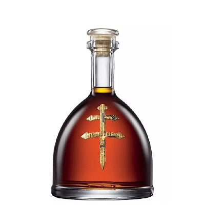 A bottle of D'Usse Cognac, available at our Provincetown Liquor Store, Perry's.