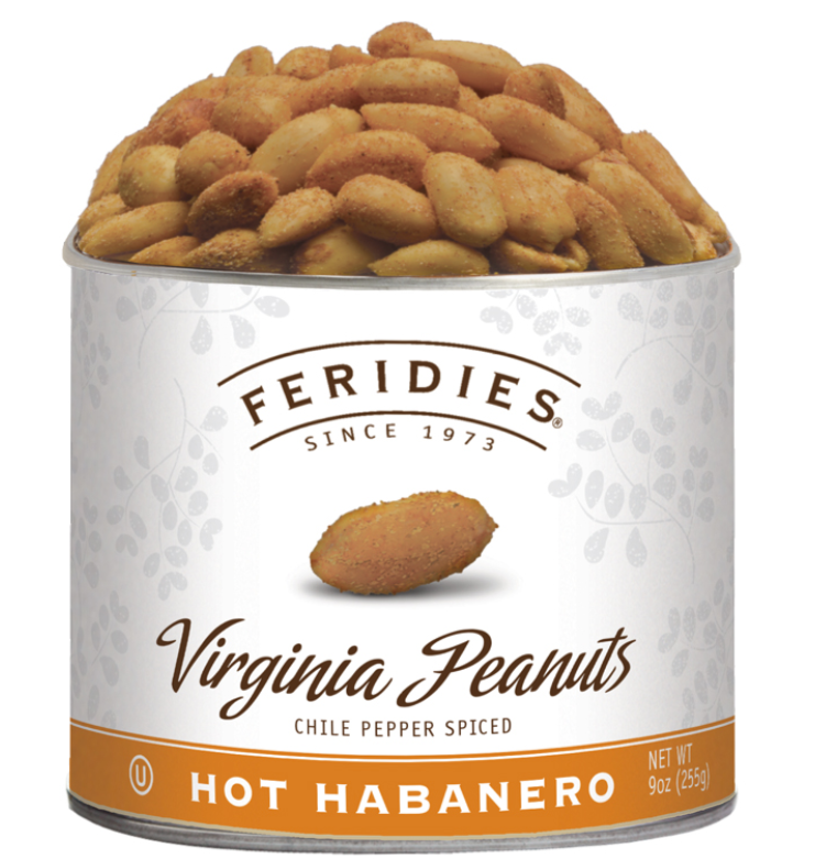 Feridies Hot Habanero Peanuts at Perry's Wines in Provincetown, MA