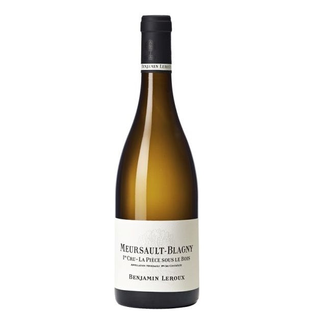 A bottle of Benjamin Leroux Meursault, available at our Provincetown wine store, Perry's.
